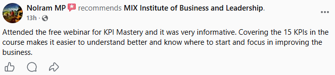 Student testimonial 15